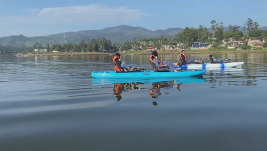 Kayak Pedal Surfing & Cruising Situ Cileunca Pangalengan - Bandung Selatan